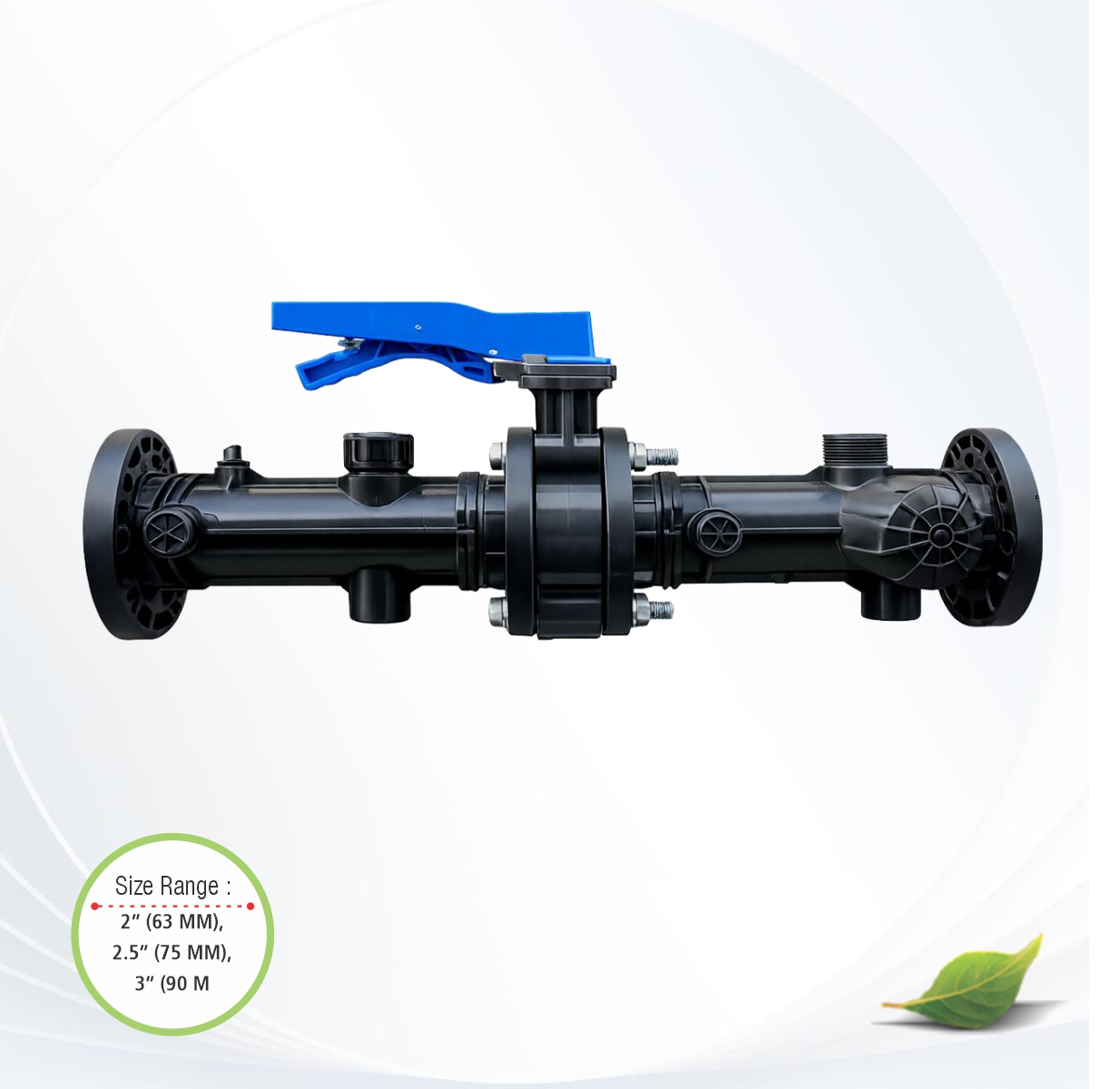 HEADER ASSEMBLY WITH BUTTERFLY VALVE FLANGE TYPE