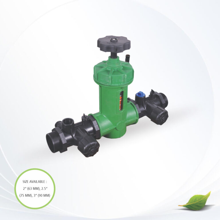 Header Assembly with Ball Valve for Drip Irrigation Guide