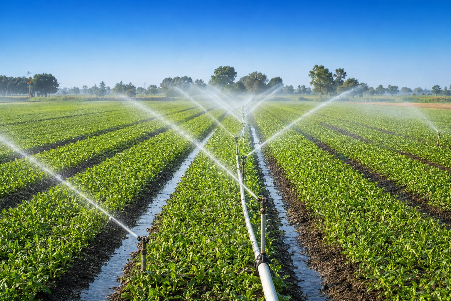 Agricultural water filtration system with screen, disc and hydrocyclone filters for drip irrigation
