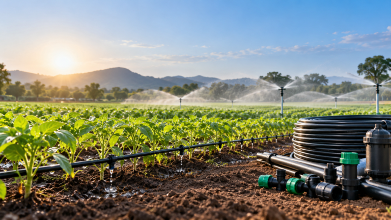 Best irrigation product manufacturer in India offering drip and sprinkler irrigation solutions