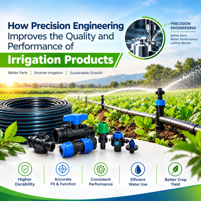 How Precision Engineering Improves the Quality and Performance of Irrigation Products